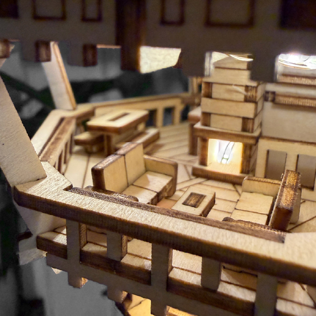 Tiny Treehouses 3D Wooden Craft Puzzle Tiny Treehouses 3D Puzzle -