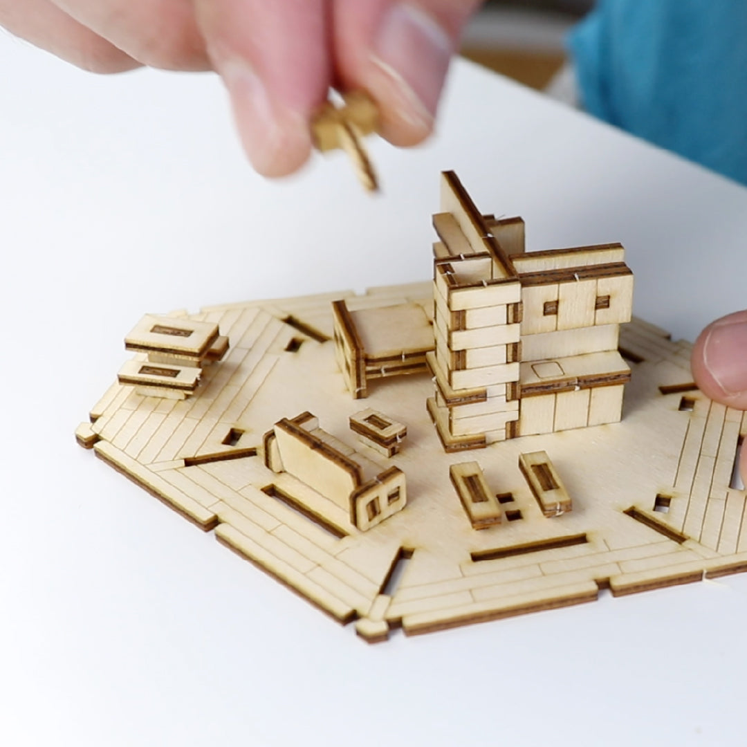 Tiny Treehouses 3D Wooden Craft Puzzle Tiny Treehouses 3D Puzzle -