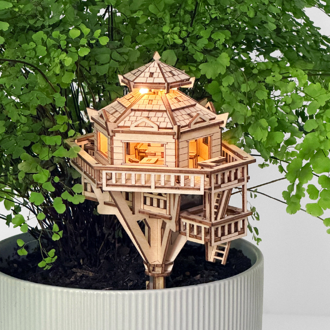 Tiny Treehouses 3D Wooden Craft Puzzle Tiny Treehouses 3D Puzzle -