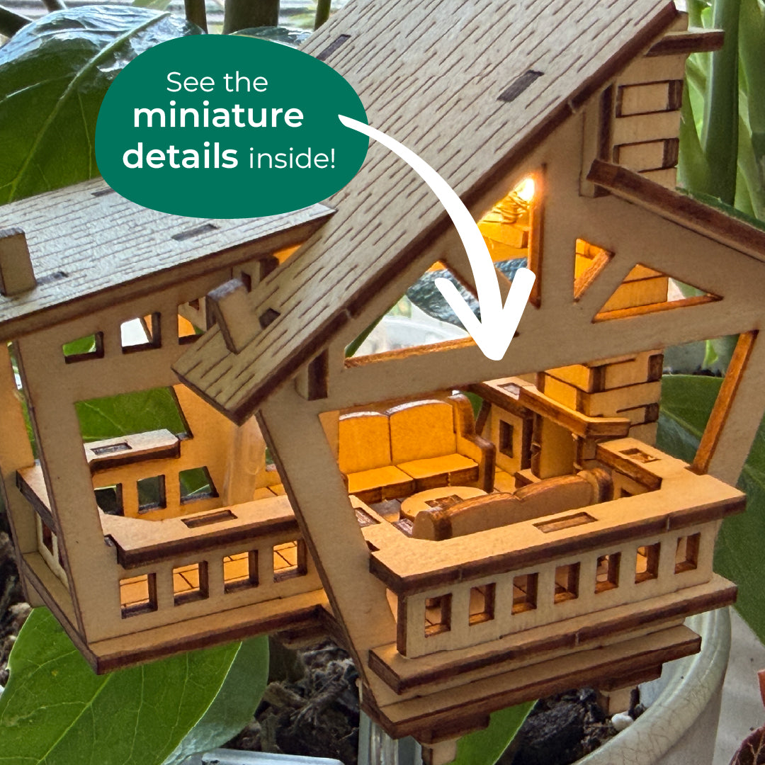 Tiny Treehouses 3D Wooden Craft Puzzle Tiny Treehouses 3D Puzzle -