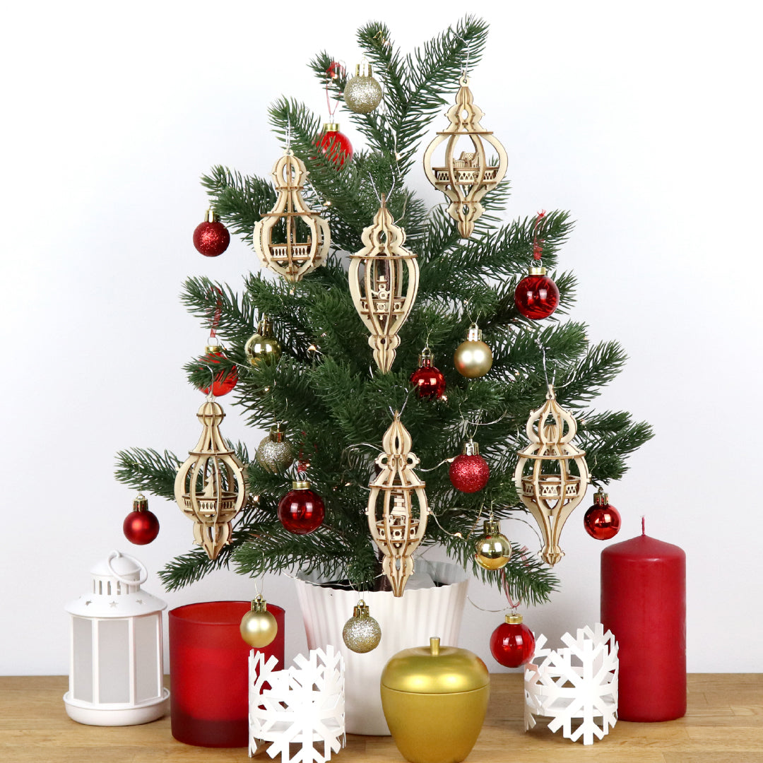 Christmas Baubles - Happy Holidays