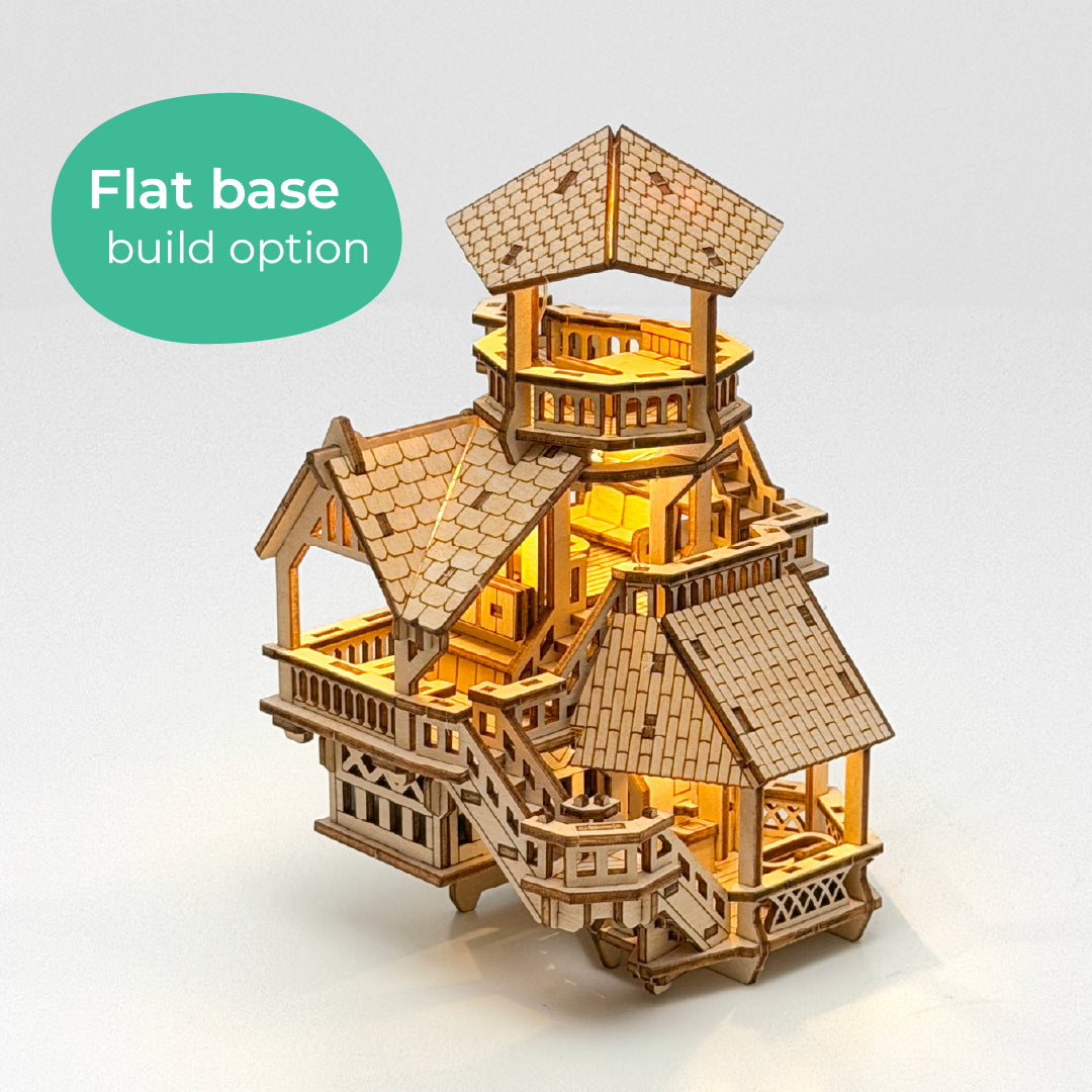 Tiny Treehouses 3D Wooden Craft Puzzle Tiny Treehouses 3D Puzzle - 