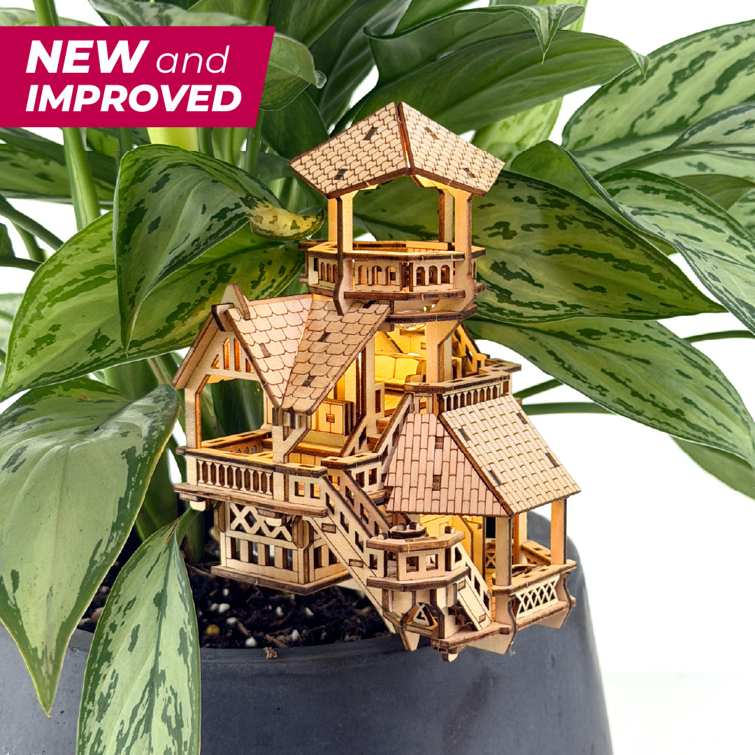 Tiny Treehouses 3D Wooden Craft Puzzle Tiny Treehouses 3D Puzzle - 