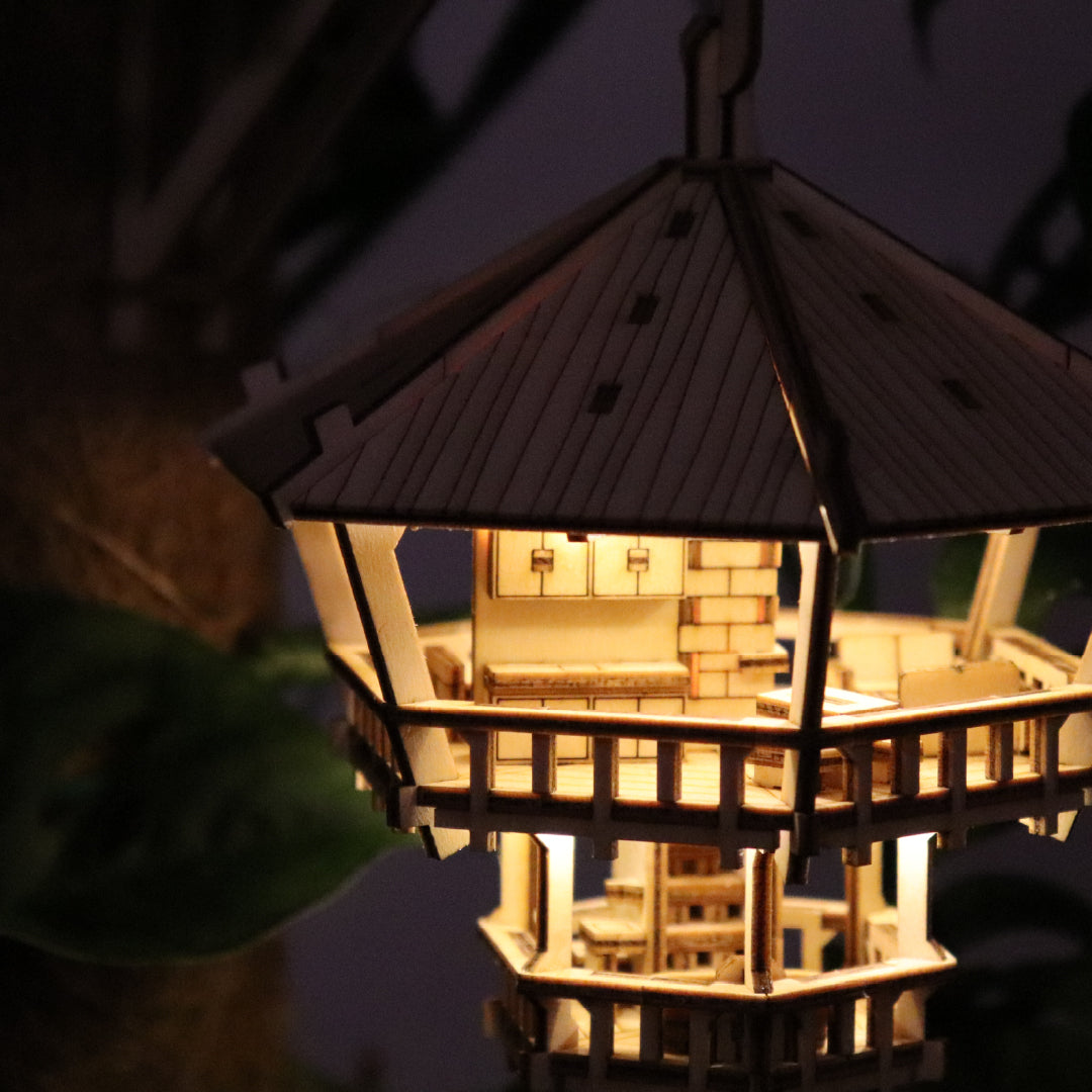 Tiny Treehouses 3D Wooden Craft Puzzle Tiny Treehouses 3D Puzzle - 