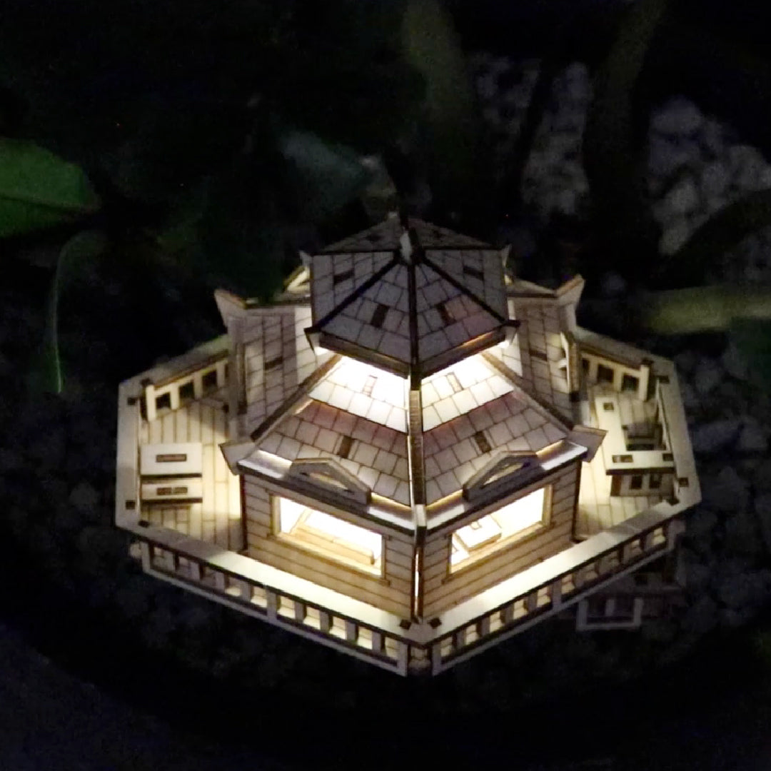 Tiny Treehouses 3D Wooden Craft Puzzle Tiny Treehouses 3D Puzzle - 