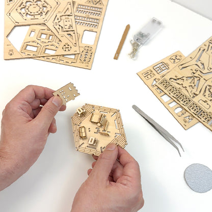 Tiny Treehouses 3D Wooden Craft Puzzle Tiny Treehouses 3D Puzzle - 