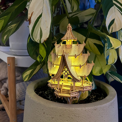 Tiny Treehouses 3D Wooden Craft Puzzle Tiny Treehouses 3D Puzzle - 