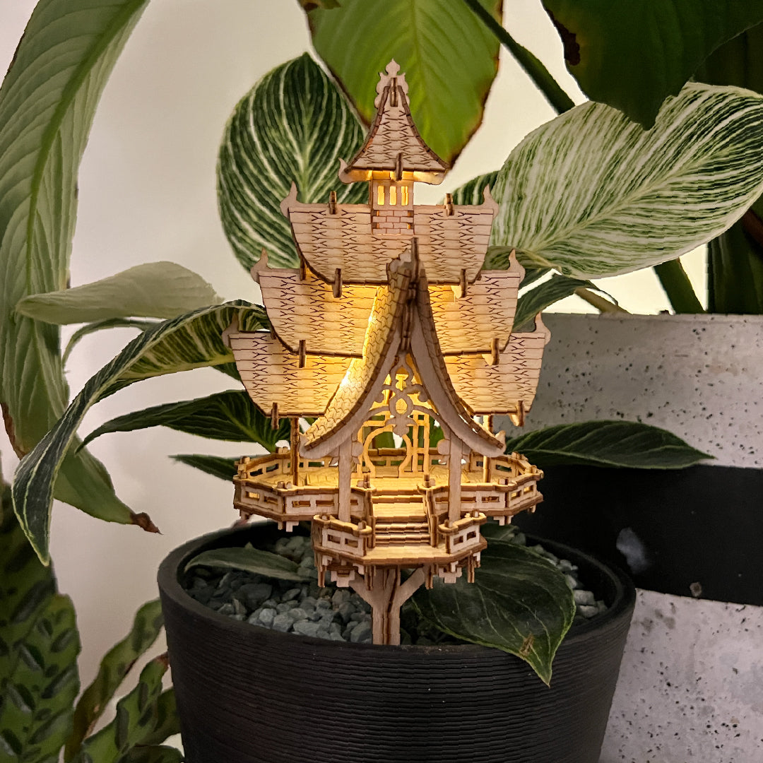 Tiny Treehouses 3D Wooden Craft Puzzle Tiny Treehouses 3D Puzzle - 