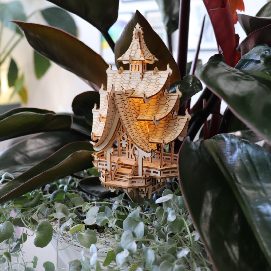 Tiny Treehouses 3D Wooden Craft Puzzle Tiny Treehouses 3D Puzzle - 