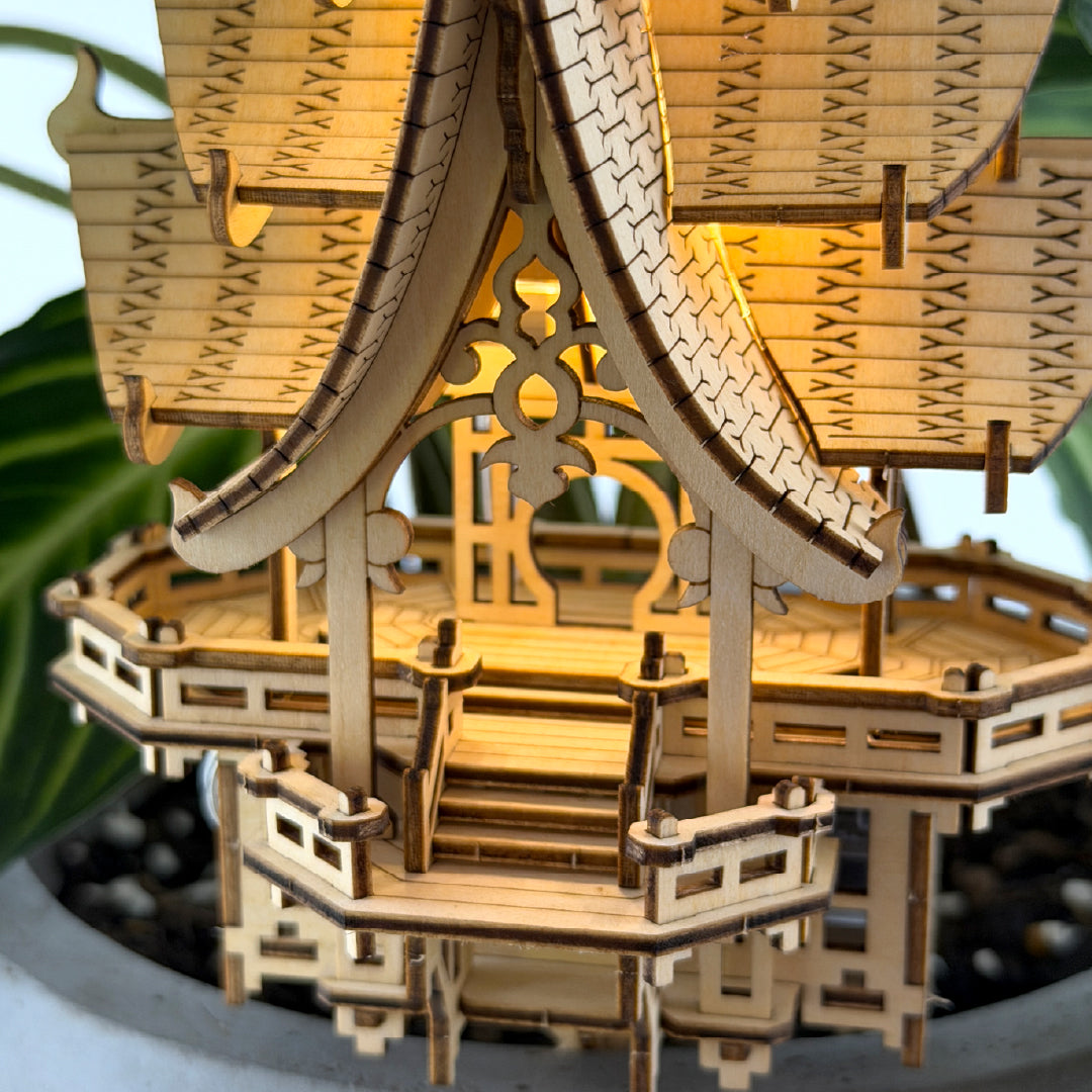 Tiny Treehouses 3D Wooden Craft Puzzle Tiny Treehouses 3D Puzzle - 