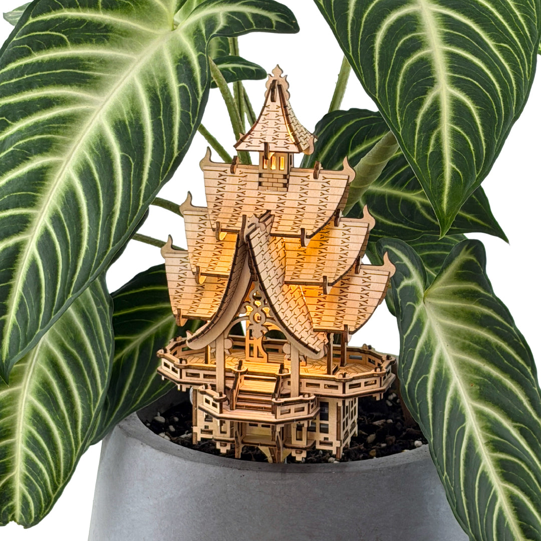 Tiny Treehouses 3D Wooden Craft Puzzle Tiny Treehouses 3D Puzzle - 