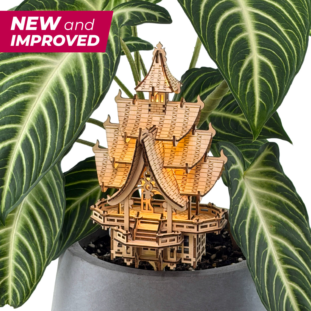 Tiny Treehouses 3D Wooden Craft Puzzle Tiny Treehouses 3D Puzzle - 