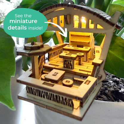 Tiny Treehouses 3D Wooden Craft Puzzle Tiny Treehouses 3D Puzzle - 