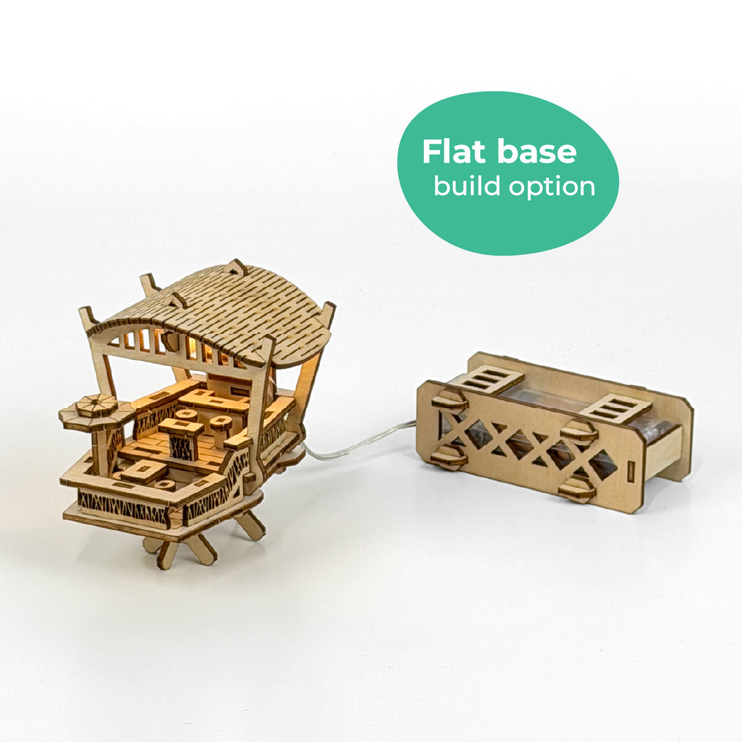 Tiny Treehouses 3D Wooden Craft Puzzle Tiny Treehouses 3D Puzzle - 