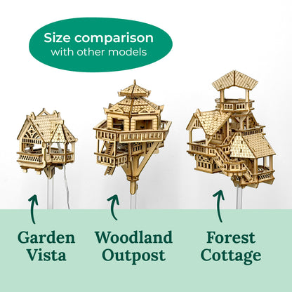 Tiny Treehouses 3D Wooden Craft Puzzle Tiny Treehouses 3D Puzzle - 