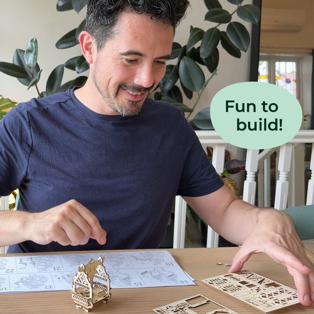 Tiny Treehouses 3D Wooden Craft Puzzle Tiny Treehouses 3D Puzzle - 