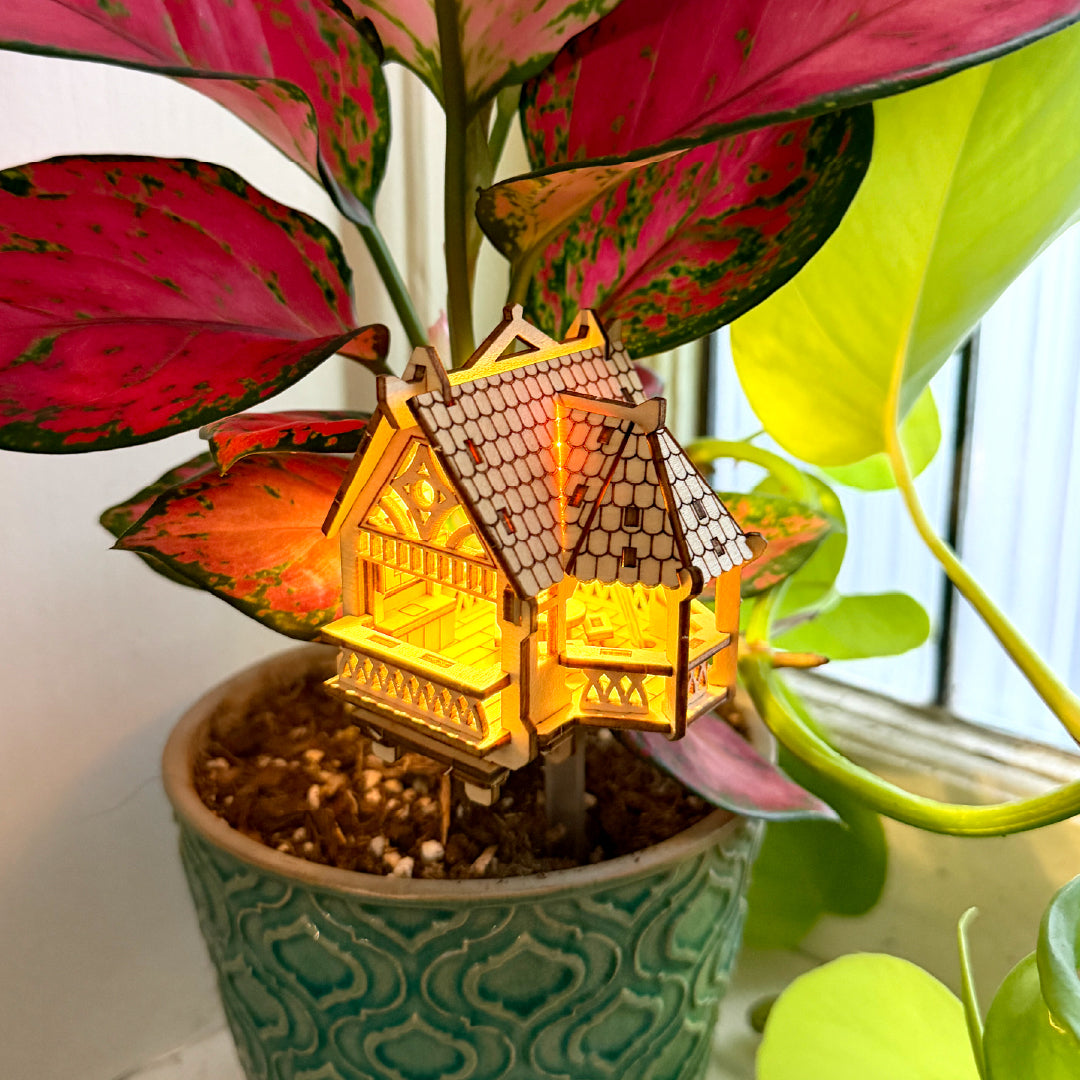 Tiny Treehouses 3D Wooden Craft Puzzle Tiny Treehouses 3D Puzzle - 