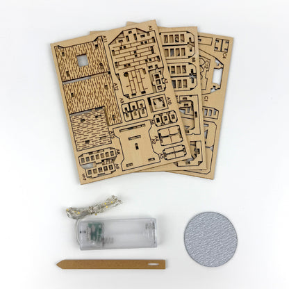 Tiny Treehouses 3D Wooden Craft Puzzle Tiny Treehouses 3D Puzzle - 