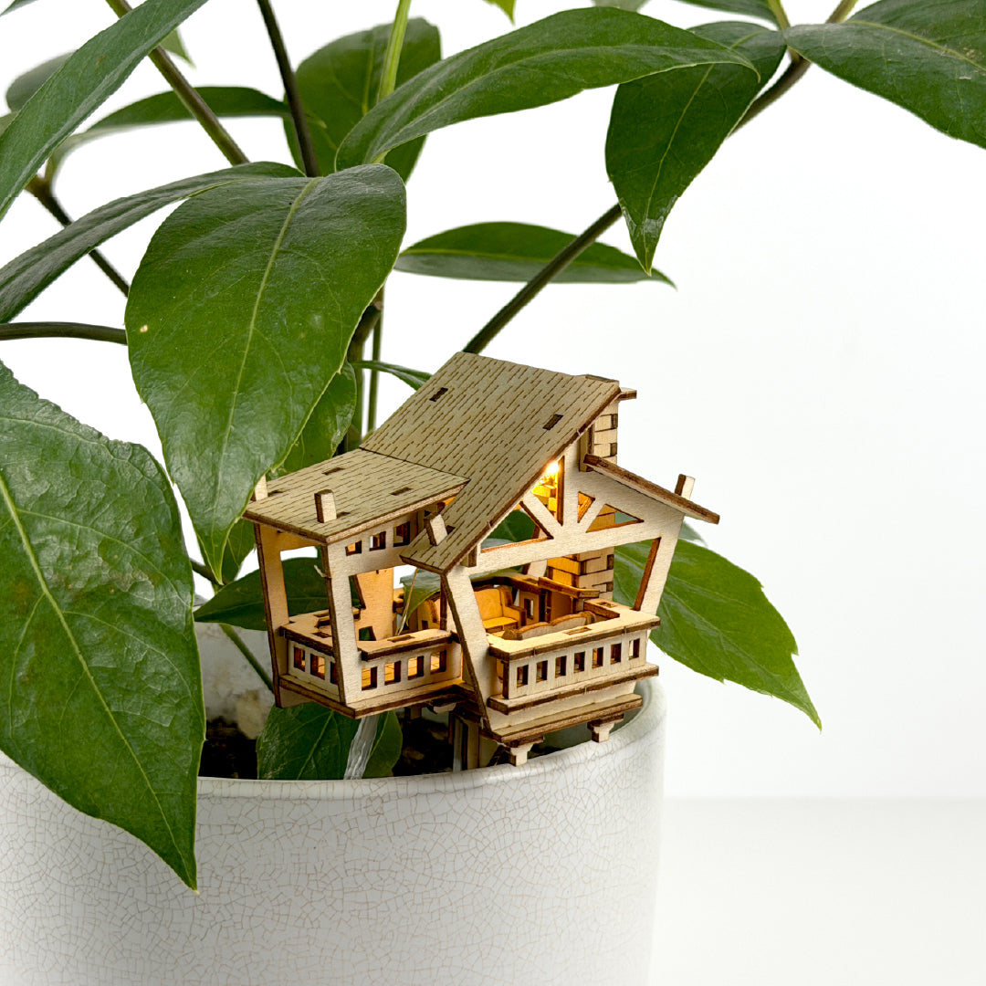 Tiny Treehouses 3D Wooden Craft Puzzle Tiny Treehouses 3D Puzzle - 