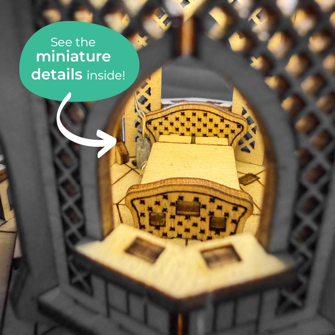 Tiny Treehouses 3D Wooden Craft Puzzle Tiny Treehouses 3D Puzzle - 