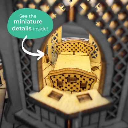 Tiny Treehouses 3D Wooden Craft Puzzle Tiny Treehouses 3D Puzzle - 