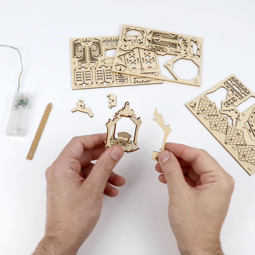 Tiny Treehouses 3D Wooden Craft Puzzle Tiny Treehouses 3D Puzzle - 