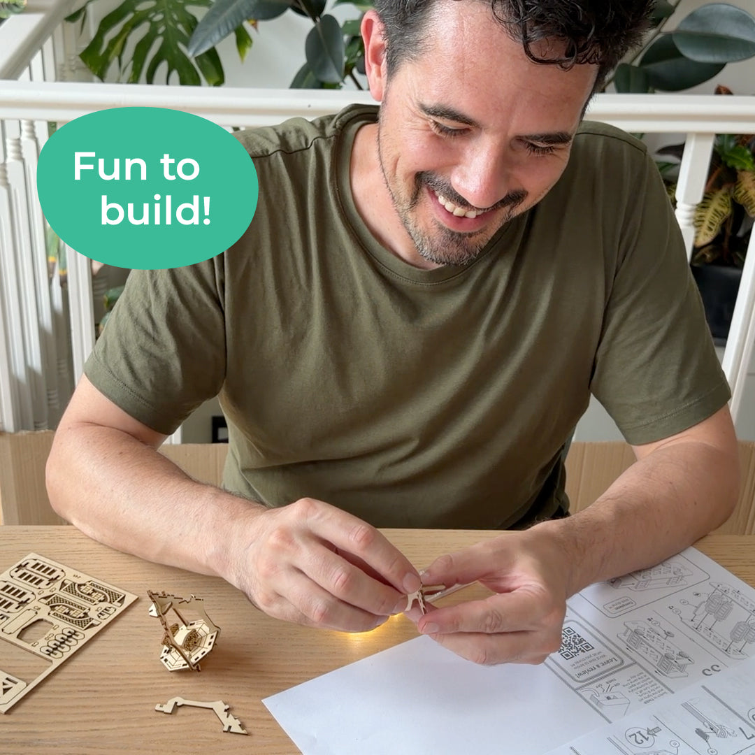 Tiny Treehouses 3D Wooden Craft Puzzle Tiny Treehouses 3D Puzzle - 