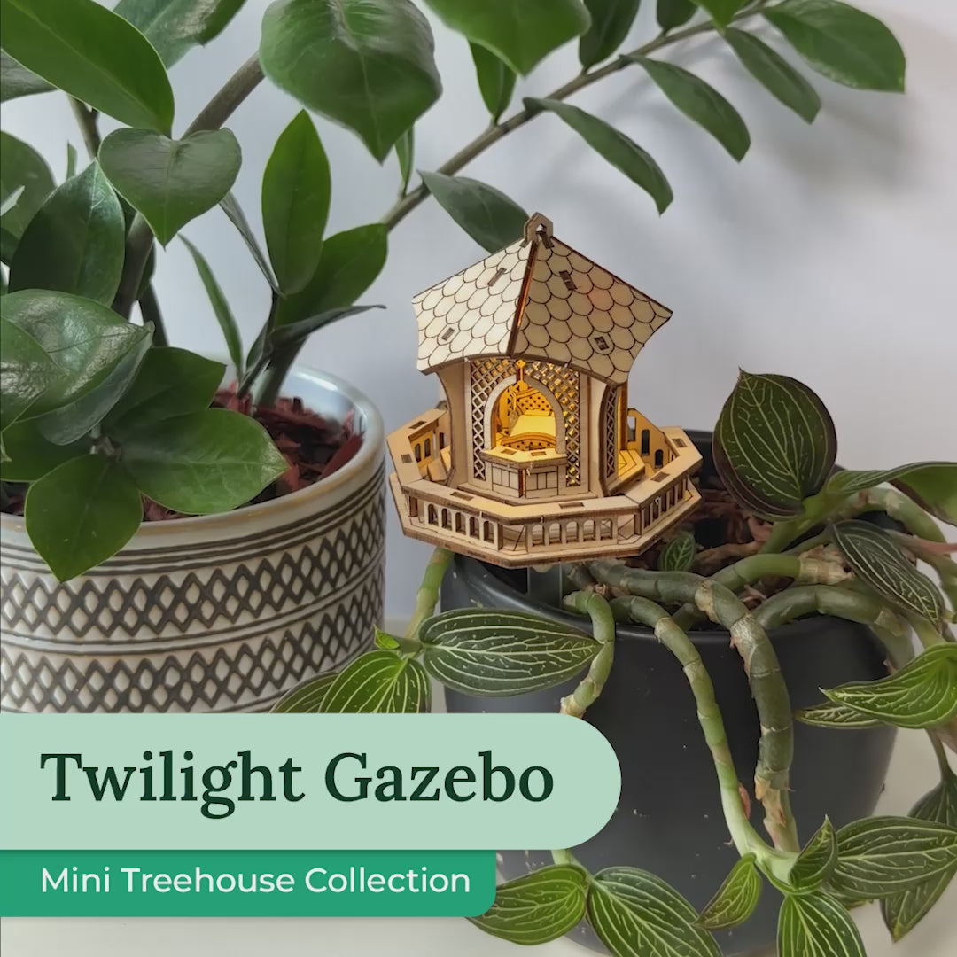 Tiny Treehouses 3D Wooden Craft Puzzle Tiny Treehouses 3D Puzzle - 