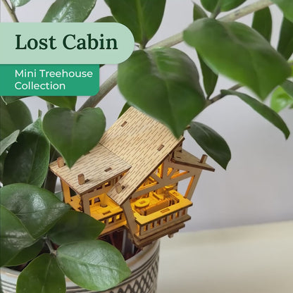 Tiny Treehouses 3D Wooden Craft Puzzle Tiny Treehouses 3D Puzzle - 